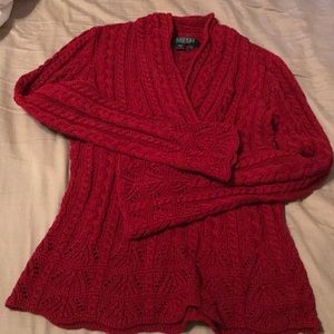 Dark Red Women’s Sweater
